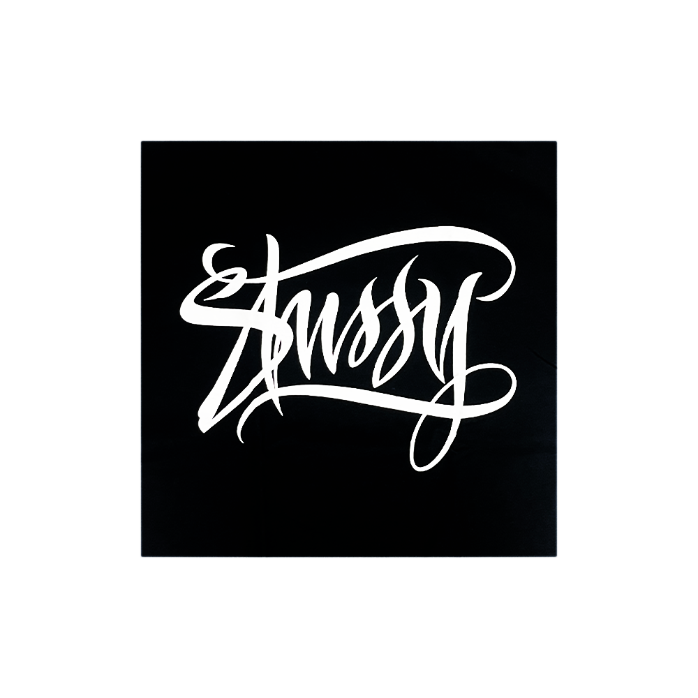 Stussy x Neighborhood Calligraphy Logo T-Shirt Black / White 1907456_BLK