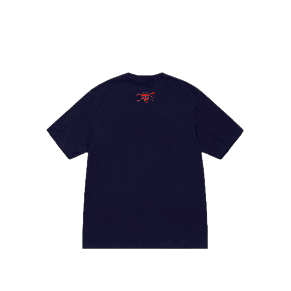 Stussy "Kostas" T-Shirt Blue / Red 1902356_BLR