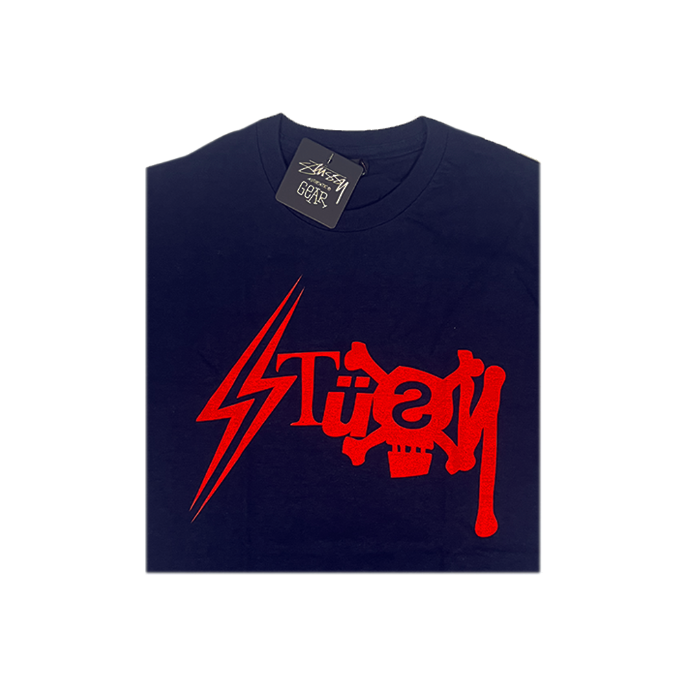 Stussy "Kostas" T-Shirt Blue / Red 1902356_BLR