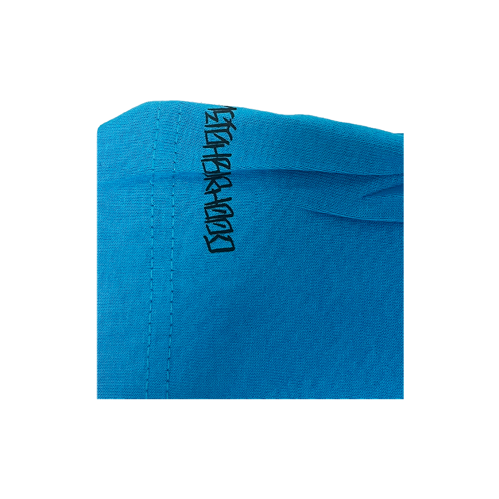 Stussy x Neighborhood Swords Logo T-Shirt Blue 0907534_BLE