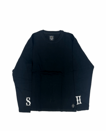 Stussy x Neighborhood Conspiracy Boneyards LS Tee Black 0141205_BLK