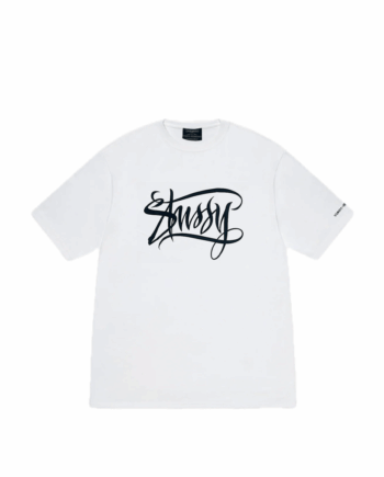 Stussy x Neighborhood Calligraphy Logo T-Shirt White / Black 1907456_WHT