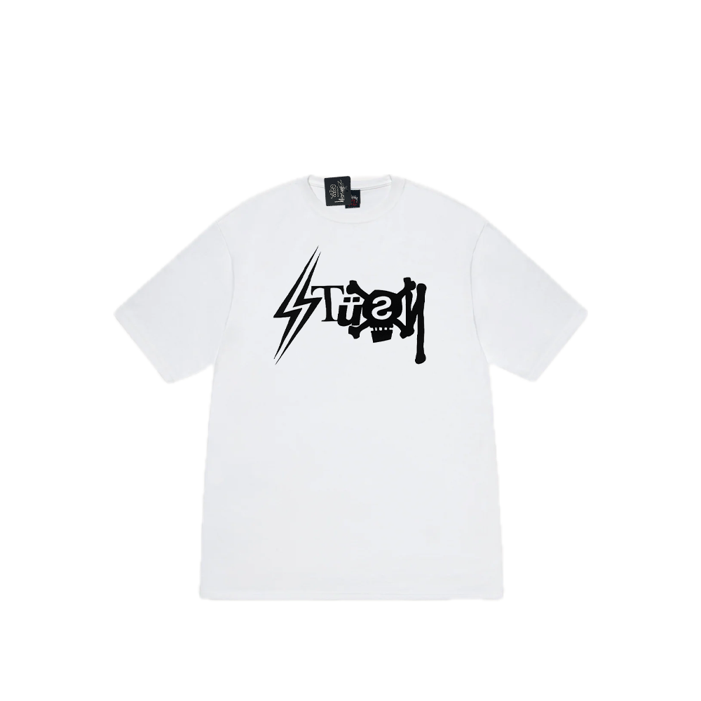 Stussy "Kostas" T-Shirt White / Black 1902356_WHT