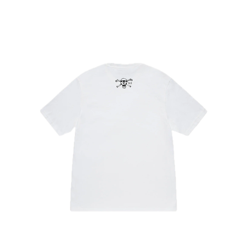 Stussy "Kostas" T-Shirt White / Black 1902356_WHT