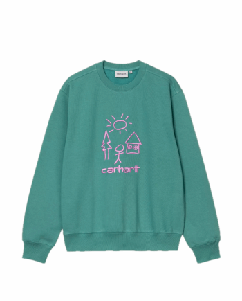 Carhartt WIP Masterpiece Sweat Saguaro / Pink I035199_33M_XX
