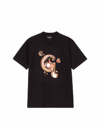 Carhartt WIP S/S Solar Chrome C-Logo T-Shirt Black I035204_89_XX