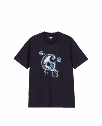 Carhartt WIP S/S Solar Chrome C-Logo T-Shirt Dark Navy I035204_1C_XX