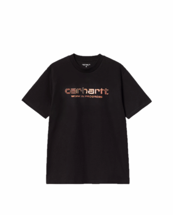Carhartt WIP S/S Solar Chrome Script T-Shirt Black I035205_89_XX