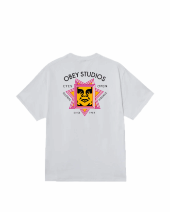Obey Global Visuals Tee White 165264232_WHT