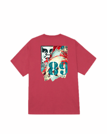 Obey Lisbon Tee Mineral Red 165264239_MRD
