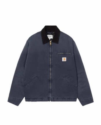 Carhartt WIP OG Detroit Jacket Dark Navy / Black (Stone Canvas) I035614_0DI_4O