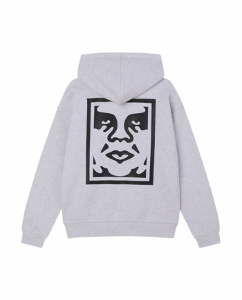 Obey Bold Icon Pullover Ash Grey 112470244_HGY
