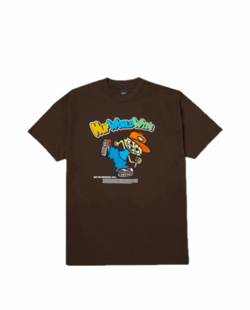 Huf Chop Kick Block Tee Bison TS02525_BSN