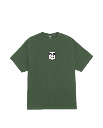 Obey Icon Face Pigment Tee Pigment Bronze Green 167924152_BRG