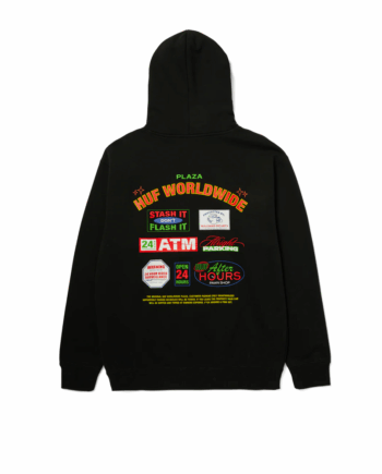 Huf Promo Pullover Hoodie Black PF00764_BLK