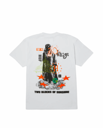Huf Two Blocks Of Sunshine Tee White TS02524_WHT