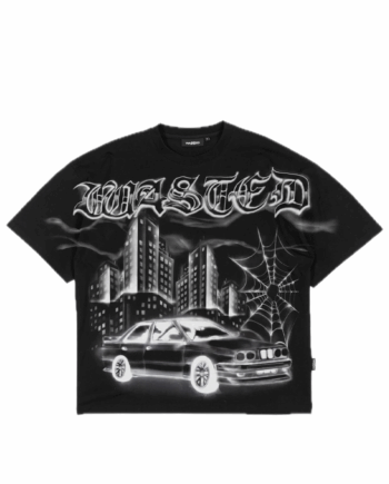Wasted Boxy ATM T-shirt Black 173115_BLK