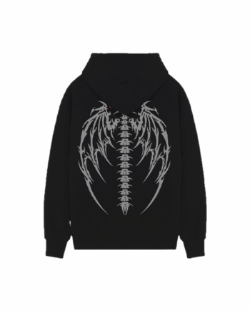 Propaganda Logo Quill Hoodie Black 25FWPRFE440