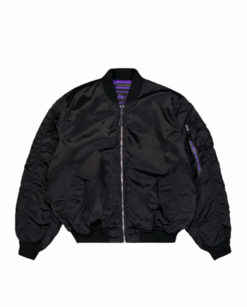 Alpha Industries MA-1 UV Bomber Jacket Black 766027/03