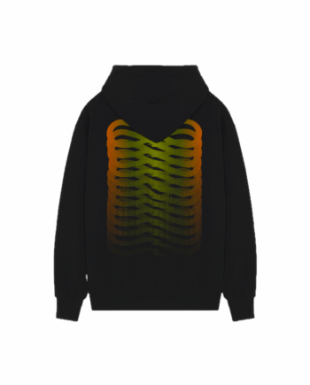 Propaganda Ribs Gradient Hoodie Black 25FWPRFE471