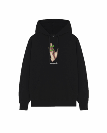 Propaganda Stigmata Hoodie Black 25FWPRFE506