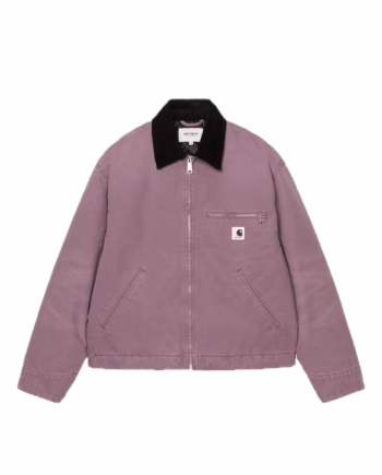 Carhartt WIP W' OG Detroit Jacket Phlox / Black (Stone canvas) I035672_3DT_4O