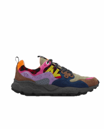 Flower Mountain W' Yamano 3 Suede Nylon Anthracite / Dark Green / Violet 0012017817-55-1F07