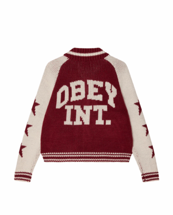 Obey INT. Cowichan Sweater Tawny Port 151010042_TWP