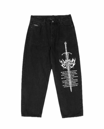 Wasted Paris Casper Sword Jeans Faded Black 152121_FLK