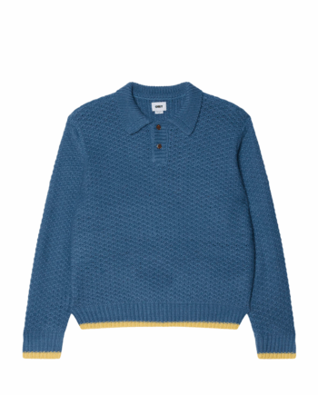 Obey Loreto Polo Sweater Captain's Blue Multi 151000114_BLE