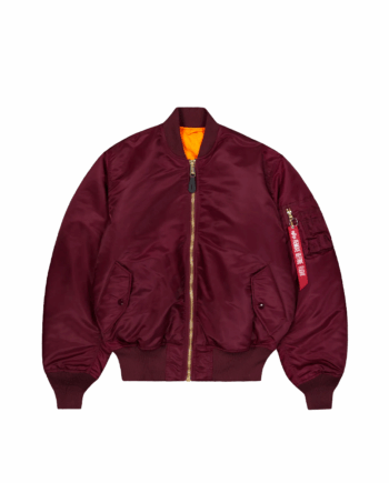 Alpha Industries MA-1 Heritage Bomber Jacket Dark Cherry 100101/608