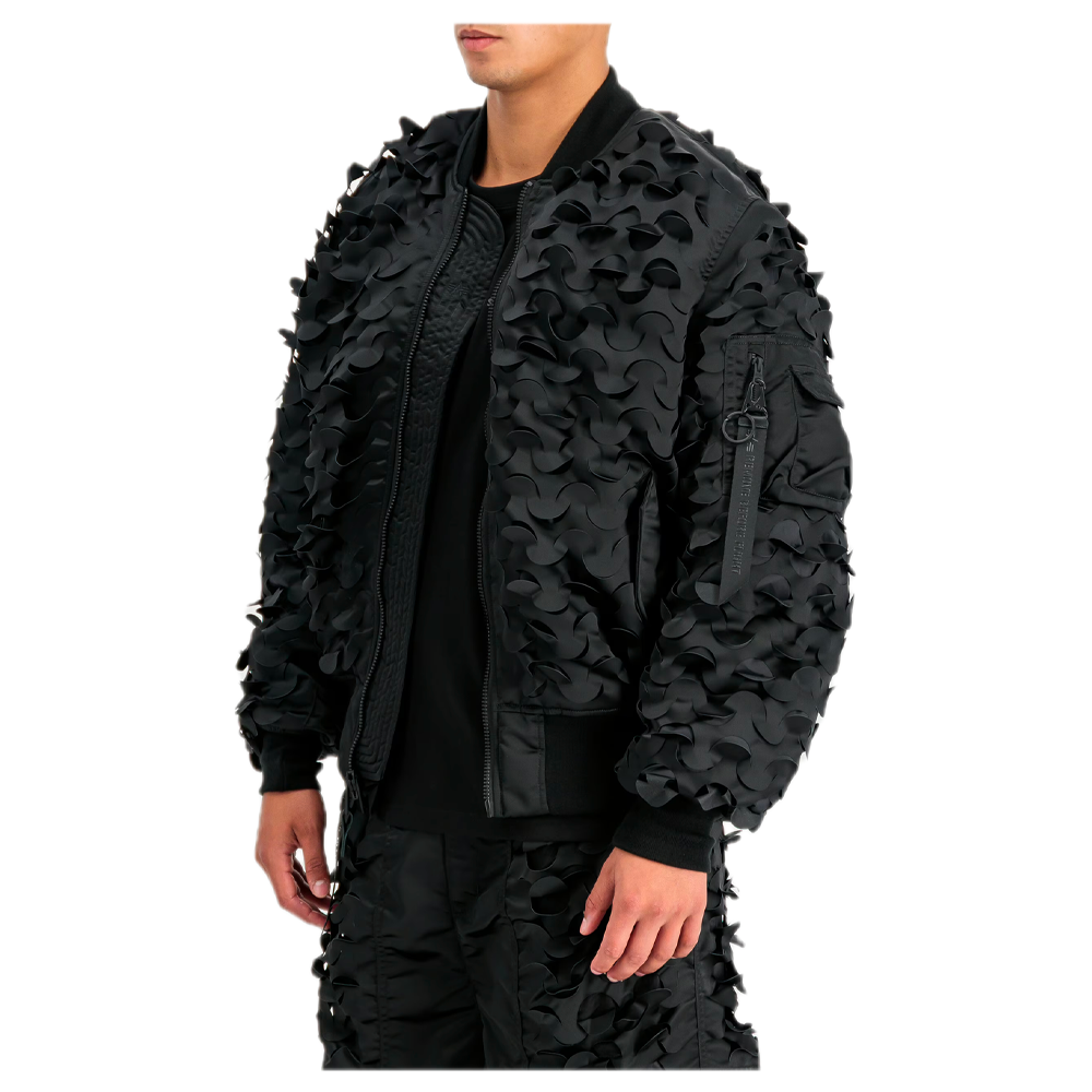 Alpha Industries MA-1 Ulcans Unisex Flight Jacket Black 756123/03