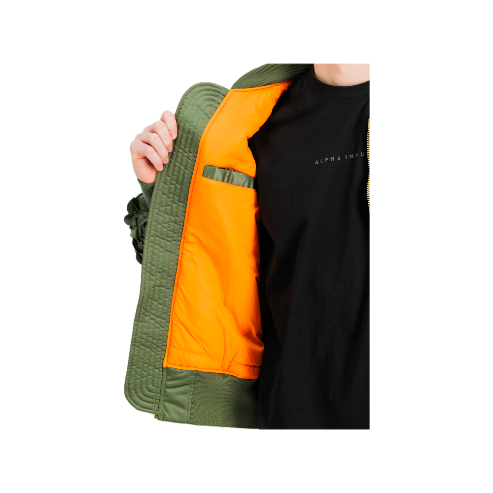 Alpha Industries MA-1 Ulcans Unisex Flight Jacket Sage Green 756123/01