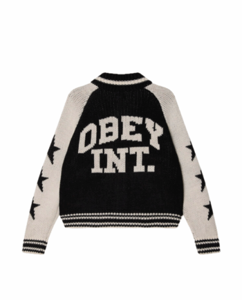 Obey INT. Cowichan Sweater Black 151010042_BLK