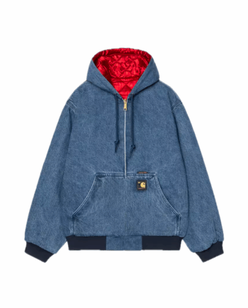 Carhartt Wip OG Active Jacket 50th Anniversary Edition Denim Blue / USA Red (Stone bleached) I035966_3FZ_12