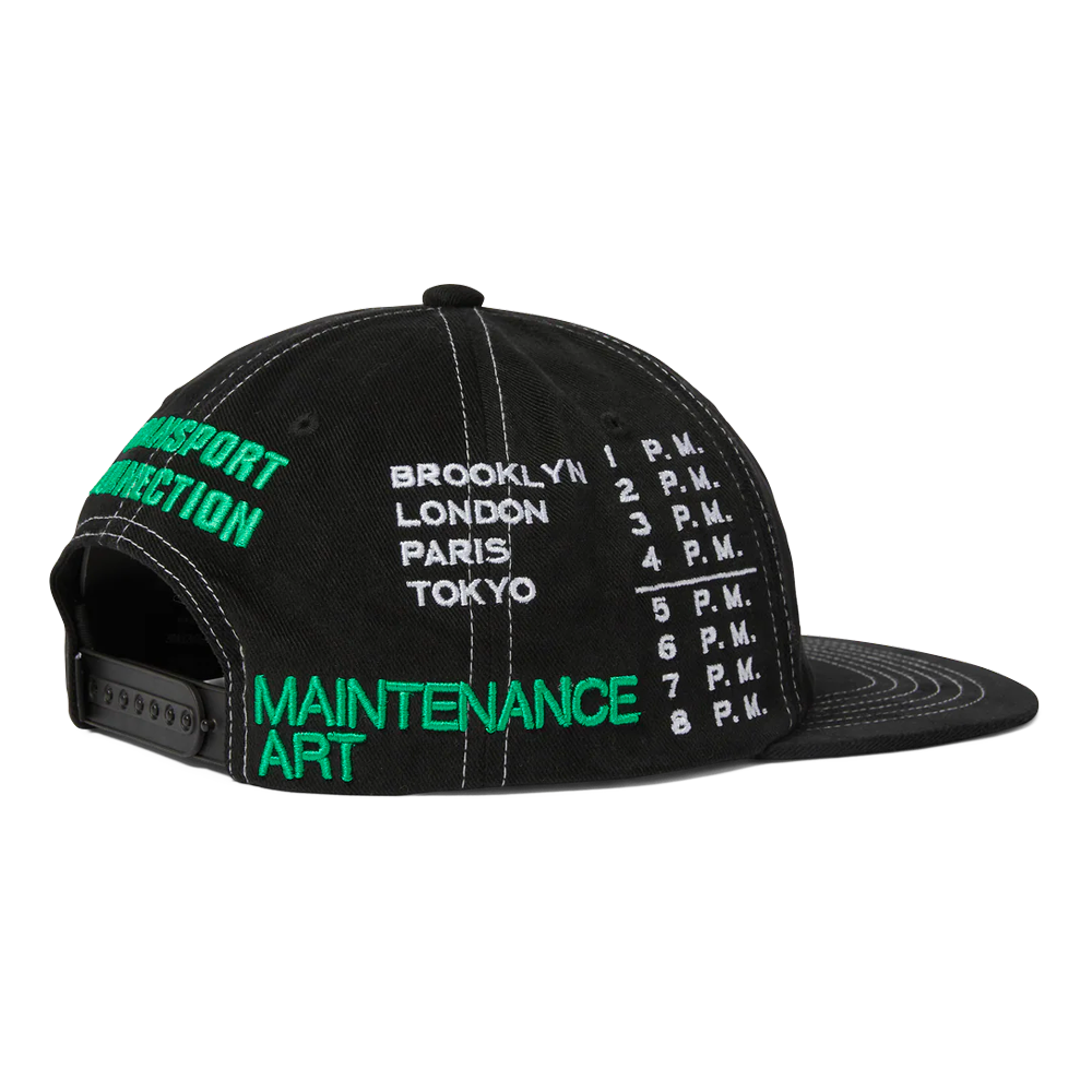Huf Transport Connection Snapback Black HT00886_BLK