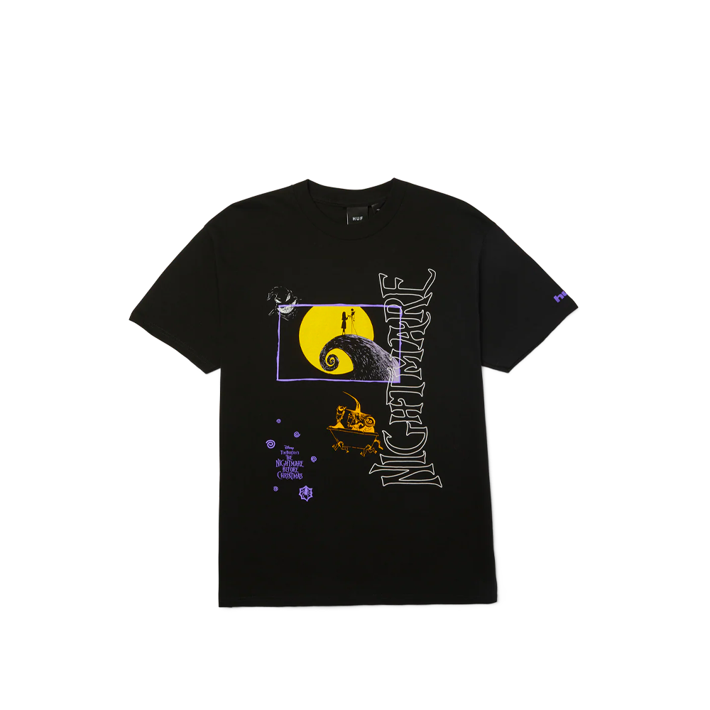 Huf x Nightmare Before Christmas Dream Tee Black TS02824_BLK