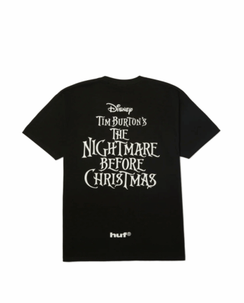 Huf x Nightmare Before Christmas Spiral Tee Black TS02823_BLK
