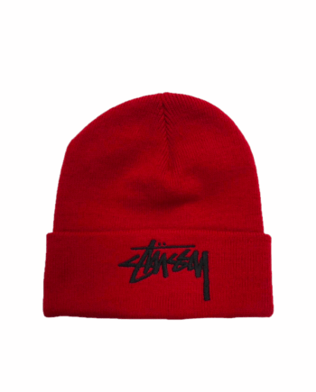 Stussy Big Stock Cuff Beanie Deep Red 1321144_DRD