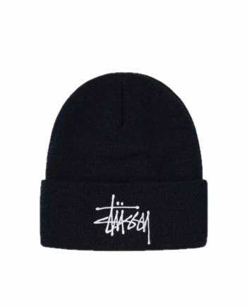 Stussy Big Basic Thinsulate Beanie Black 1321111_BLK