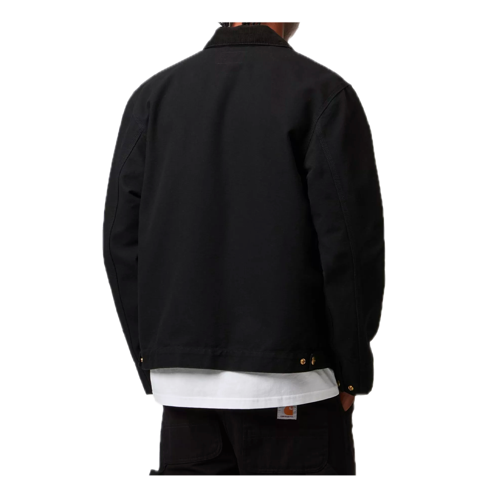 Carhartt WIP Detroit Jacket (Summer) Black / Black (Rinsed) I033112_00E_02