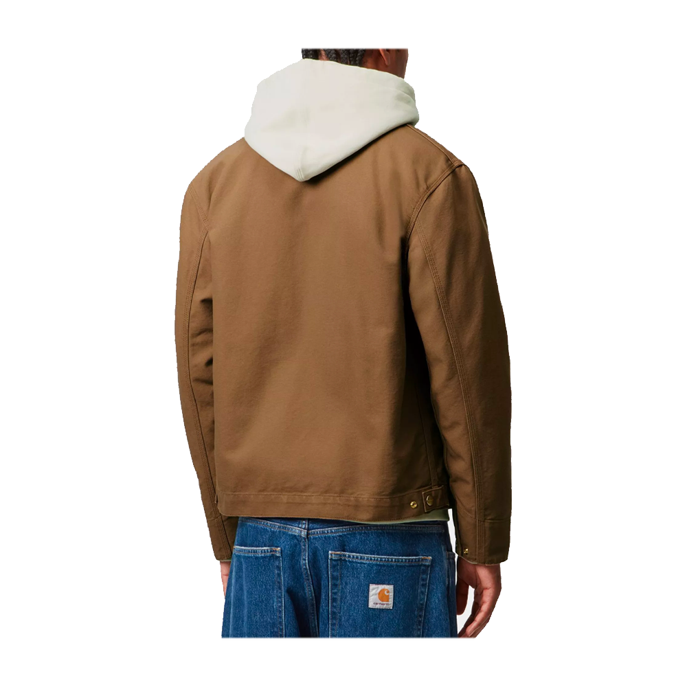 Carhartt WIP Detroit Jacket (Summer) Hamilton Brown / Tobacco (Rinsed) I033112_00S_02