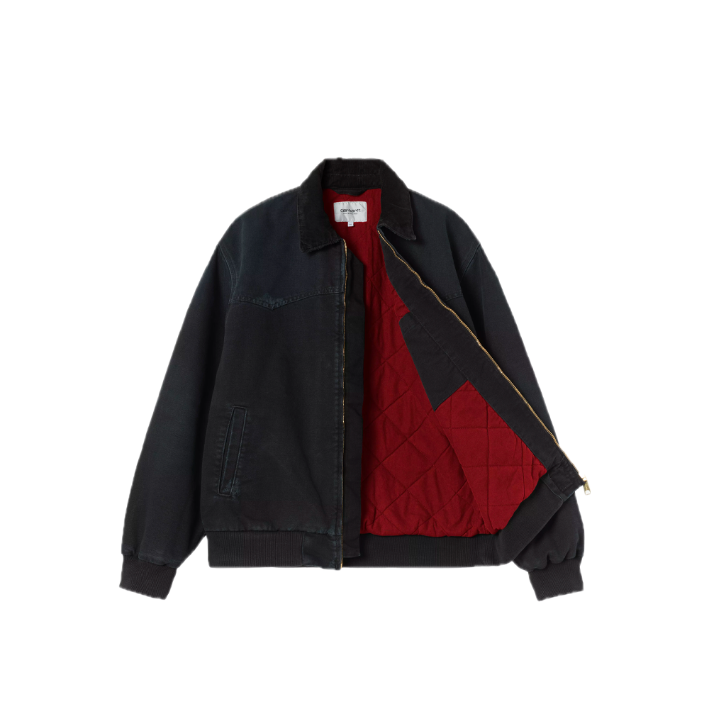 Carhartt Wip OG Santa Fe Jacket Black / Black (Grind washed) I036240_00E_B7