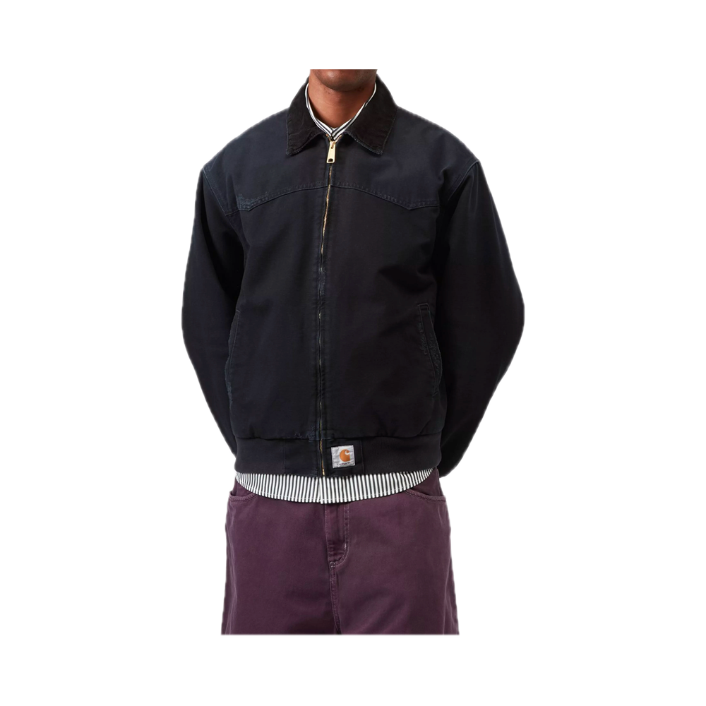 Carhartt Wip OG Santa Fe Jacket Black / Black (Grind washed) I036240_00E_B7