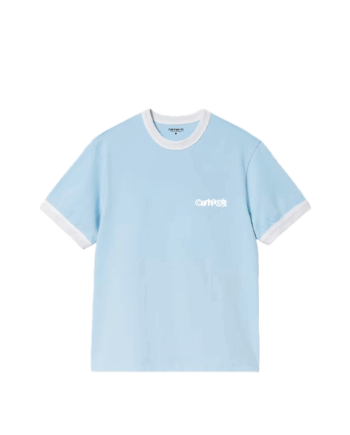 Carhartt WIP S/S LP Ringer T-Shirt Icaria / White / White I036267_3QE_XX