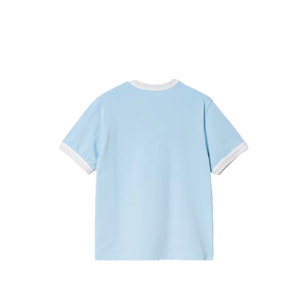 Carhartt WIP S/S LP Ringer T-Shirt Icaria / White / White I036267_3QE_XX