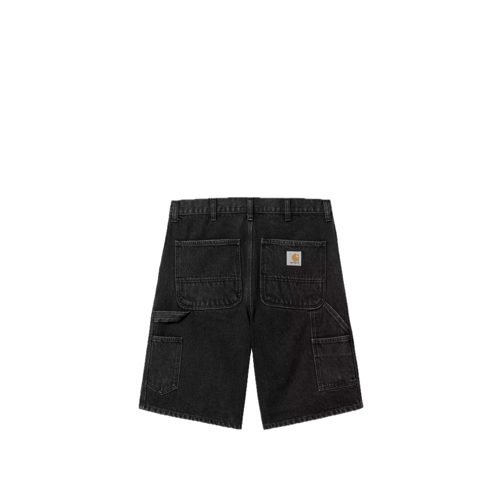 Carhartt Wip Single Knee Short Black (Stone washed) I032026_89_06