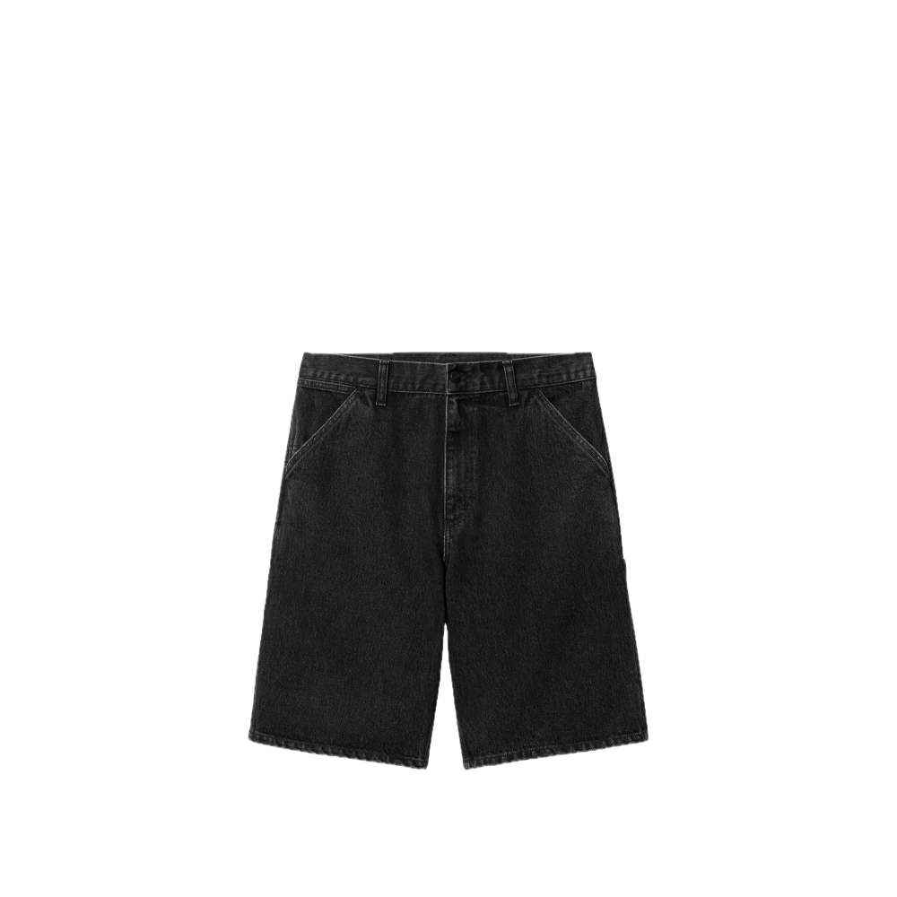 Carhartt Wip Single Knee Short Black (Stone washed) I032026_89_06