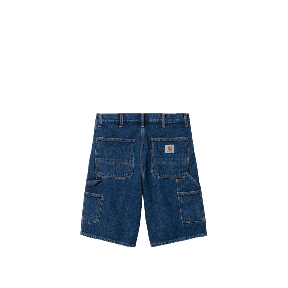 Carhartt Wip Single Knee Short Blue (Stone washed) I032026_01_06