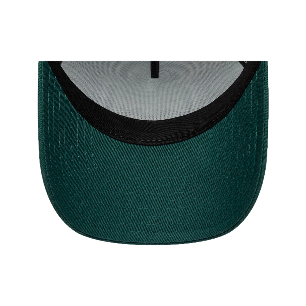 New Era 9FORTY A-Frame Trucker New Era Patch Deep Green 60771792